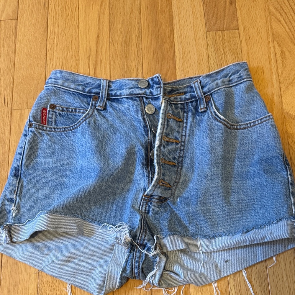 BONGO Light Blue Jean Shorts